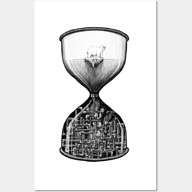 Time is running out Wall Art by mattleckie